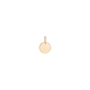 Story in Gold Engraved Pendant