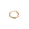 Mini Quilted Gold Ring