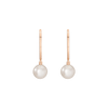 Pearl Hoop Earrings