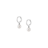 Pearl Huggie Earrings