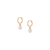 Pearl Huggie Earrings