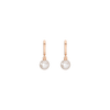 Pearl Huggie Earrings