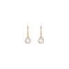 Pearl Huggie Earrings