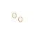 Quilted Gold Huggies