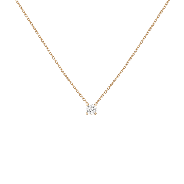 Lab Grown Diamond Solitaire Necklace