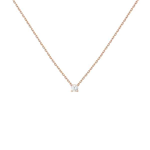 Lab Grown Diamond Solitaire Necklace