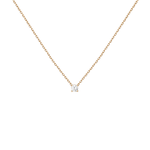 Lab Grown Diamond Solitaire Necklace