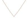 Lab Grown Diamond Solitaire Necklace