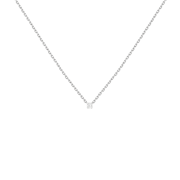 Lab Grown Diamond Solitaire Necklace