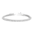 Lab Grown White Sapphire Tennis Bracelet - 6ct