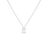 Emerald Gemstone Solitaire Necklace