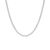 Lab Grown White Sapphire Tennis Necklace - 22ct
