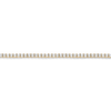 Lab Grown White Sapphire Tennis Necklace