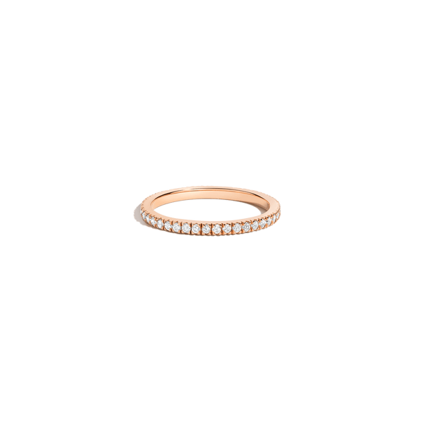 Pavé Lab Grown Diamond Eternity Ring