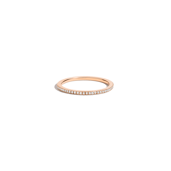 Pavé Lab Grown Diamond Eternity Ring