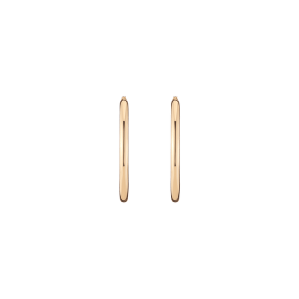 Gold Hoop Earrings - 3mm
