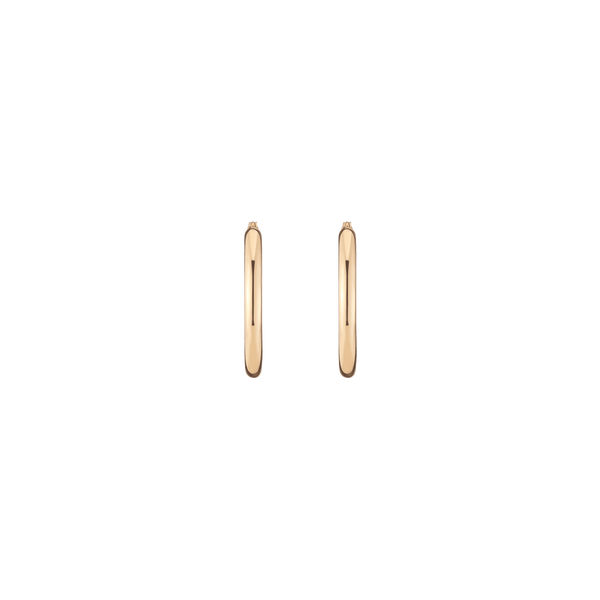 Gold Hoop Earrings - 3mm
