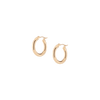 Gold Hoop Earrings - 3mm