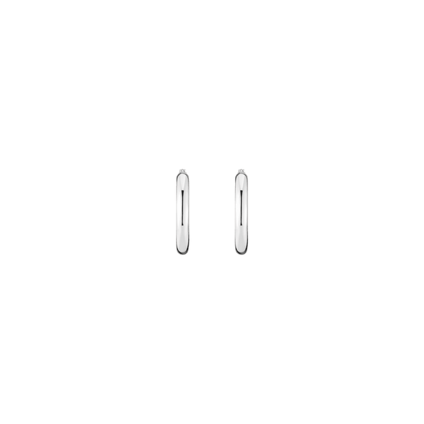 Gold Hoop Earrings - 3mm (20mm)