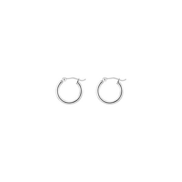 Gold Hoop Earrings - 2mm