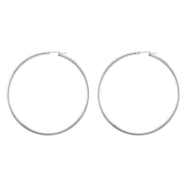 Gold Hoop Earrings - 2mm
