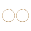 Gold Hoop Earrings - 2mm