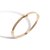 Gold Knot Hinged Bracelet