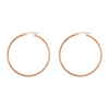 Gold Hoop Earrings - 2mm