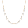 Aurate x Frye: Marquise Fringe Necklace