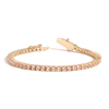Lab Grown Morganite Tennis Bracelet
