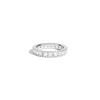 Lab Grown White Sapphire Eternity Ring