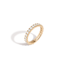 Lab Grown White Sapphire Eternity Ring