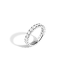 Lab Grown White Sapphire Eternity Ring