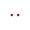 Round Gemstone Solitaire Stud Earrings