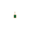 Lab Grown Emerald Heirloom Pendant