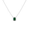 Lab Grown Emerald Heirloom Necklace