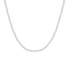 Petite Lab Grown Diamond Tennis Necklace