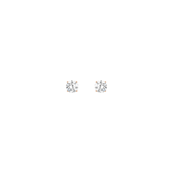 Luxury Round Lab Grown Diamond Studs