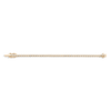 Lab Grown White Sapphire Bezel Tennis Bracelet