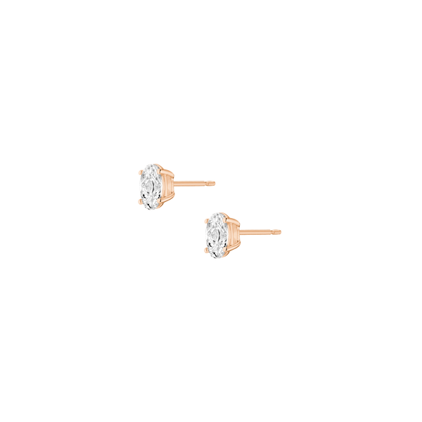 Luxury Oval Lab Grown Diamond Studs
