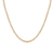 Lab Grown White Sapphire Bezel Tennis Necklace