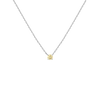 Lab Grown Yellow Diamond Solitaire Necklace