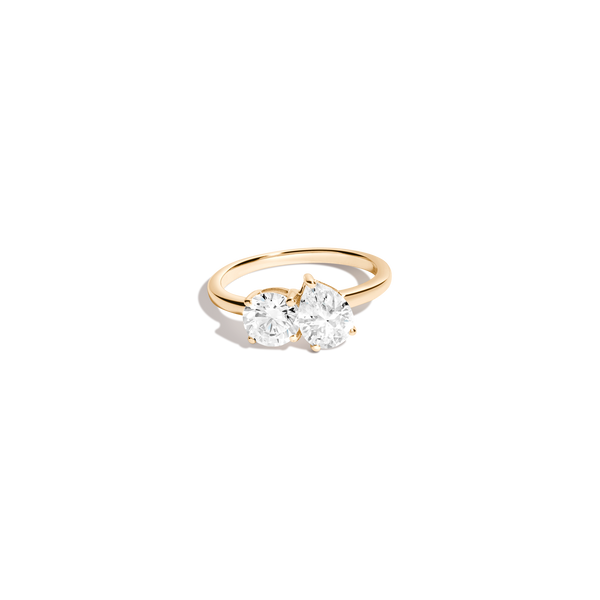 Lab Grown Diamond Toi et Moi Ring