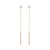 Aurate x Frye: Spur Lariat Earrings