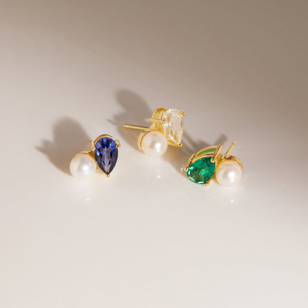 Pearl Toi et Moi Earrings