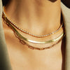 Large Paperclip Chain Necklace