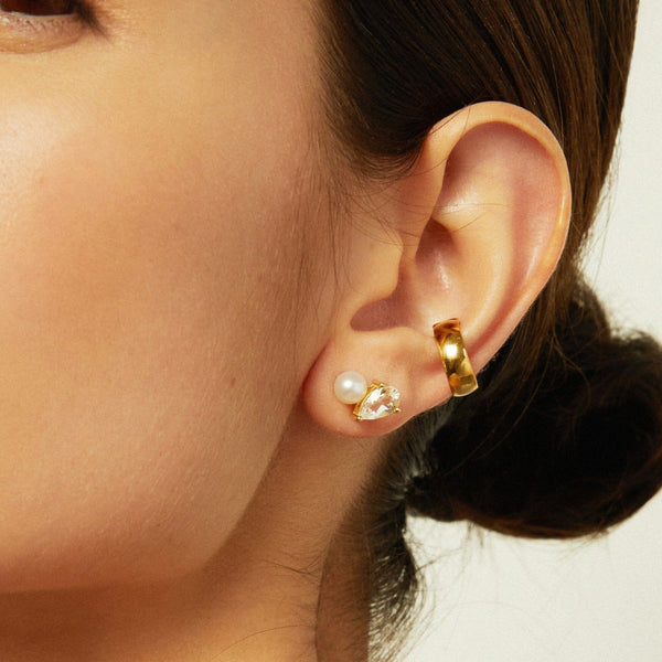 Pearl Toi et Moi Earrings