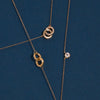 Mini Diamond Bezel Necklace