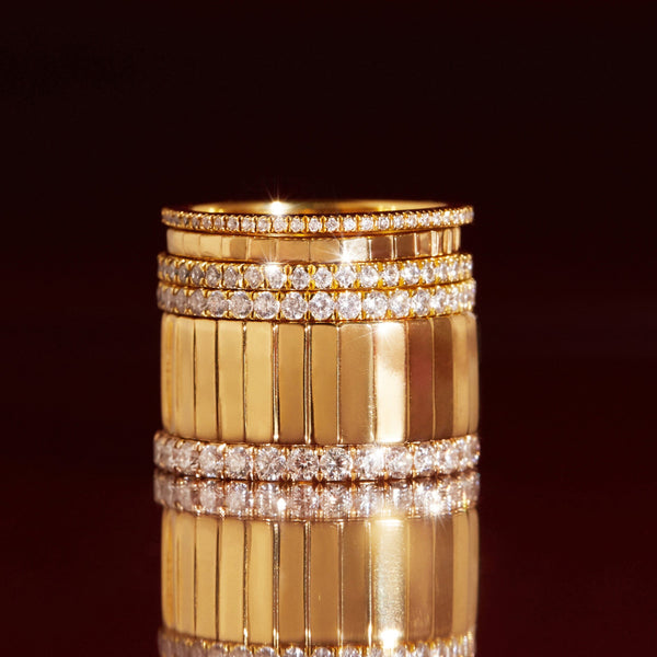 Pavé Lab Grown Diamond Eternity Ring