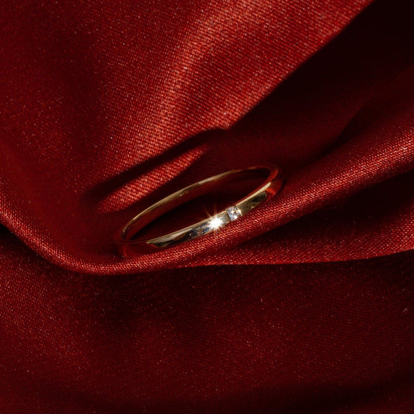 Petite Diamond Tension Ring